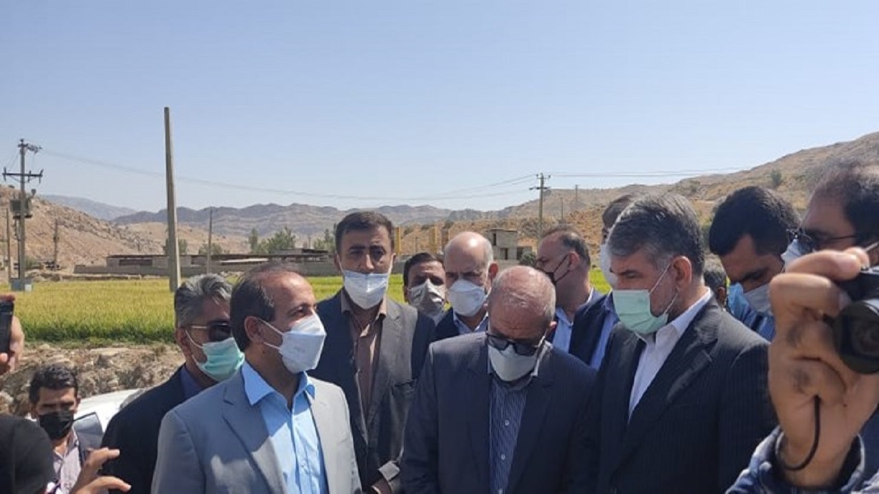 آبرسانی به زمین‌های دهدشت غربی سرعت می‌گیرد