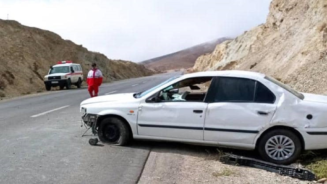 ۵ مصدوم در دو حادثه رانندگی در جاده‌های استان سمنان