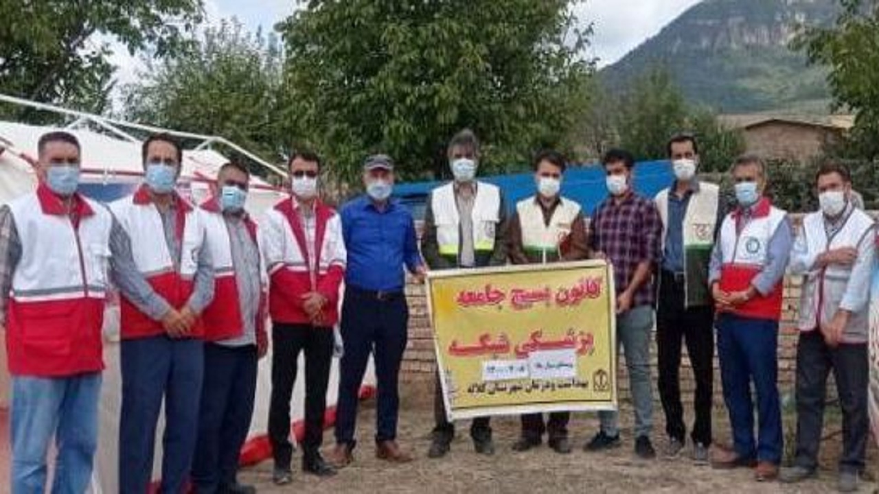 خدمت درمان رایگان در یک روستای محروم کلاله