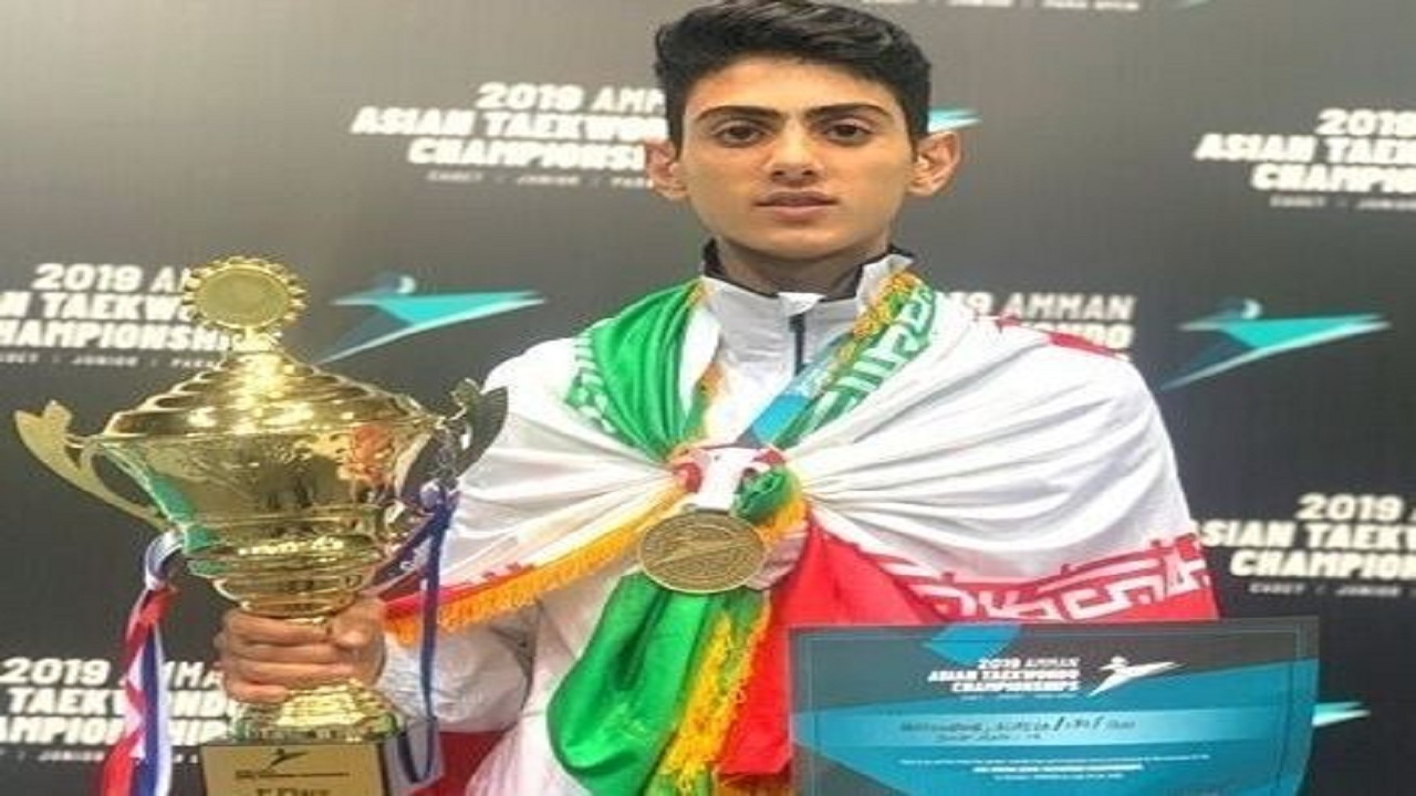 نبرد طلایی تکواندوکار زنجانی در آسیا