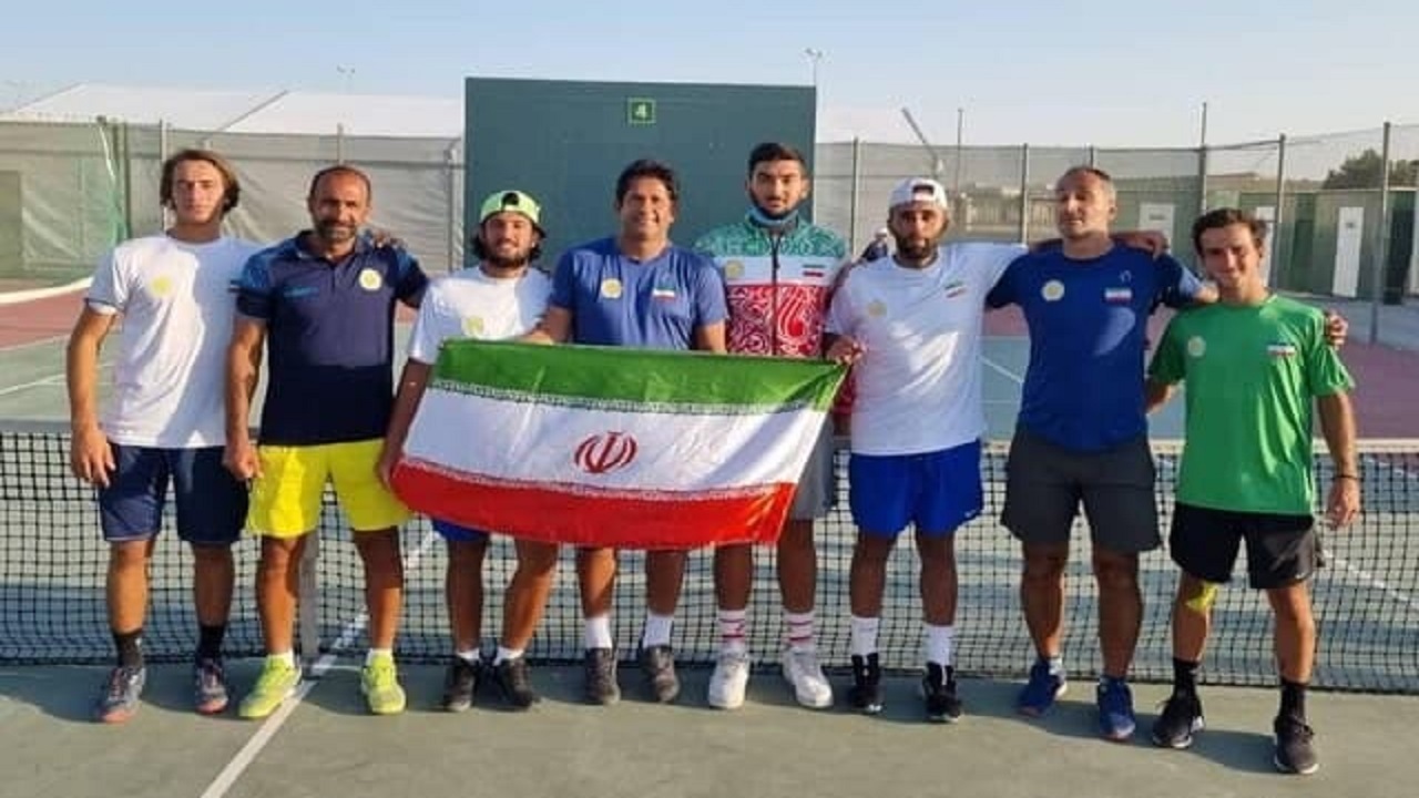 صعود تیم ملی ایران به گروه سوم تنیس دیویس کاپ