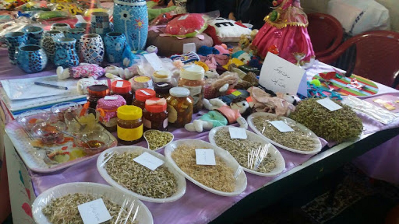 برگزاری نمایشگاه تولیدات خانگی به همت پایگاه ام سلمه یزد