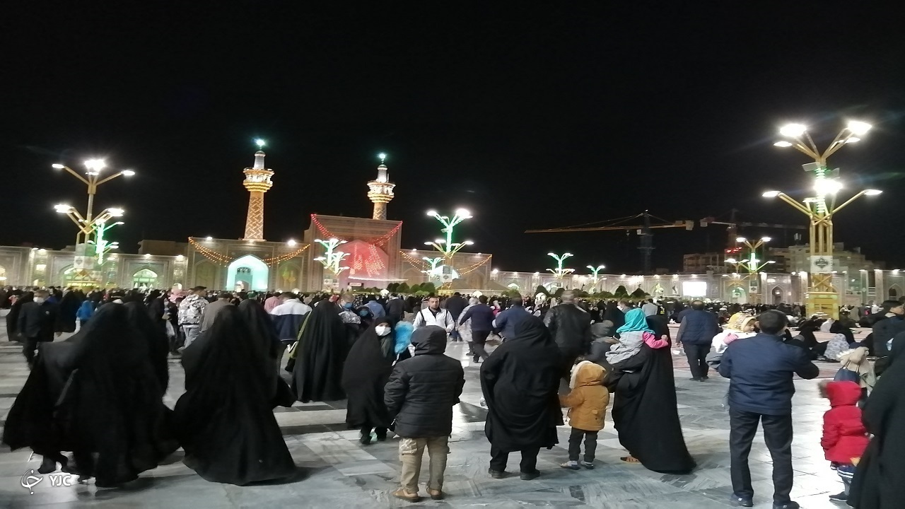 مشهد الرضا (ع) غرق در نور و سرور است+تصاویر