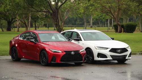 آکورا TLX و لکسوس IS: کدام سدان لوکس ژاپنی مناسب است؟