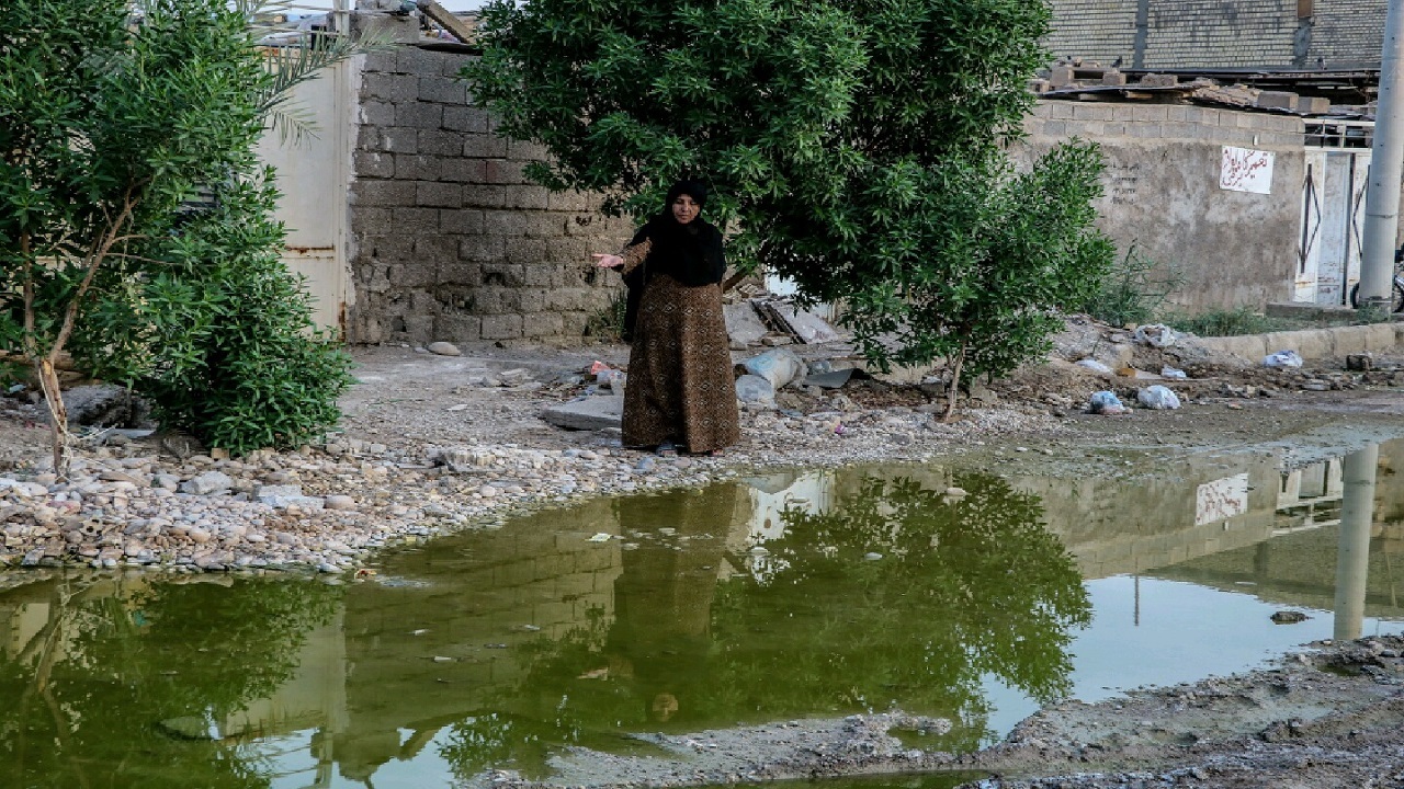آبفای آبادان اندر خم کوچه اصلاح نقاط فاضلاب