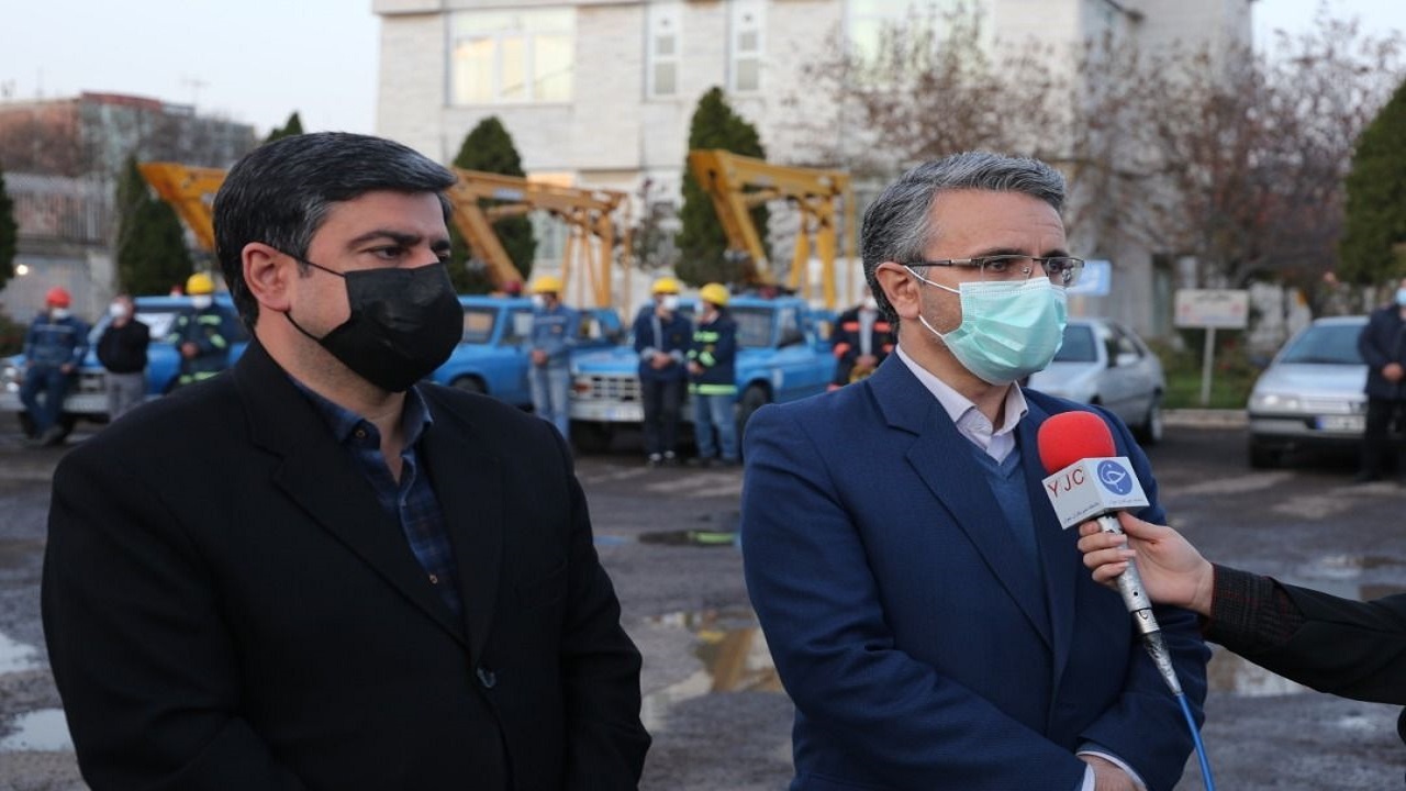 آغاز اقدام طرح جهادی رفع مشکل روشنایی معابر مناطق حاشیه شهر اردبیل