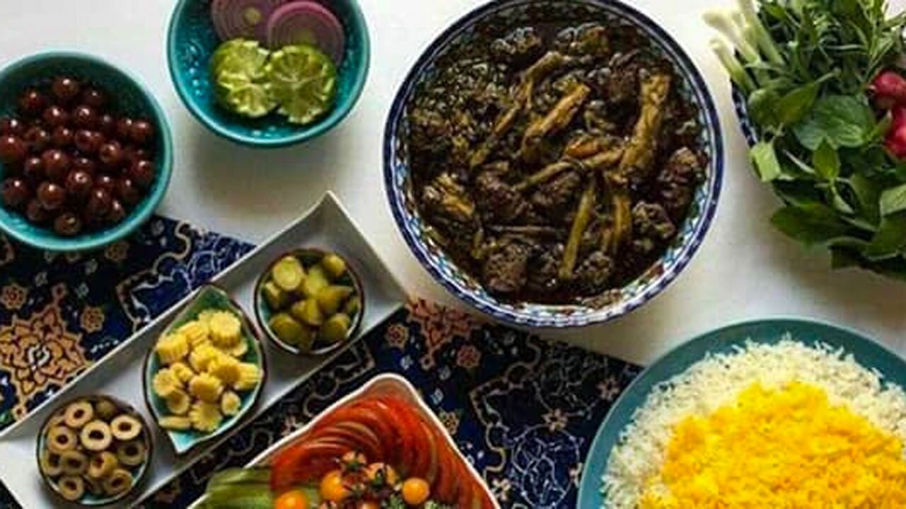طرز تهیه خورشت کنگر + فیلم