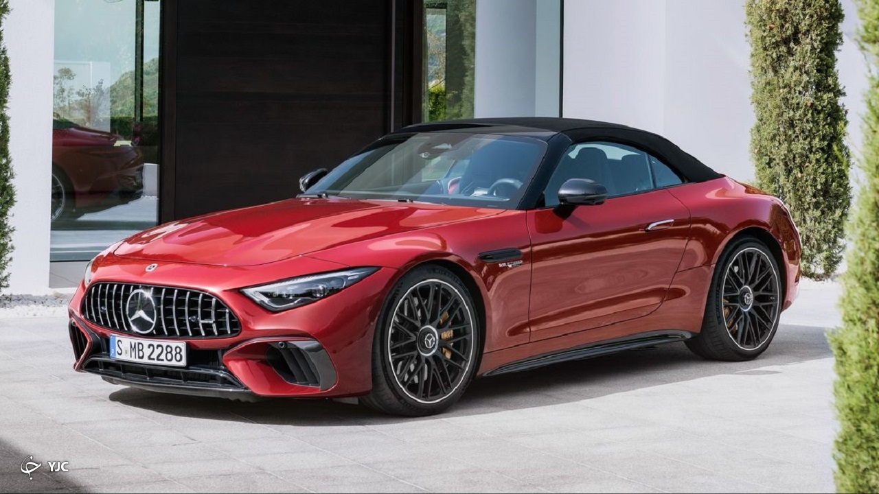 مرسدس ۲۰۲۲ AMG SL-Class رقیب جدی برای پورشه ۹۱۱