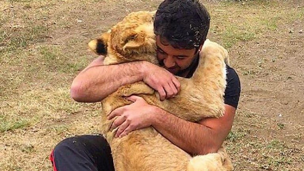 لحظه در آغوش کشیدن کیارا