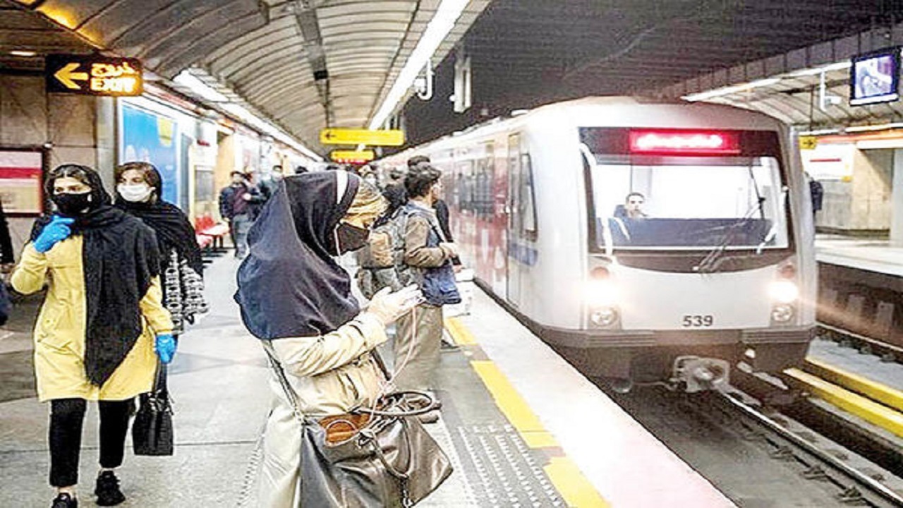 افزایش مسافران مترو همزمان با افزایش زمان طرح ترافیک