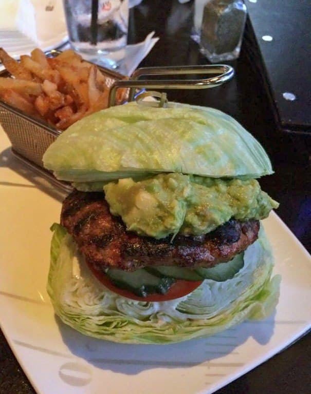 برگر کاهو