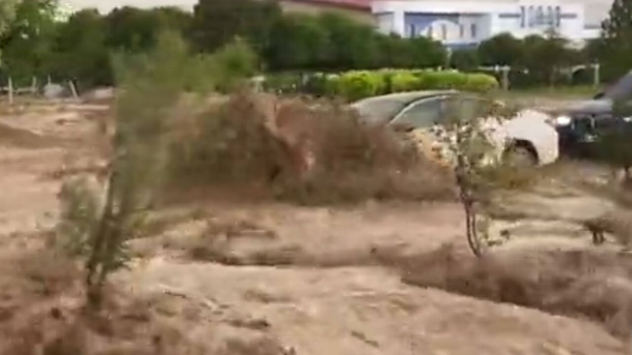 تصاویری از خسارت‌های سیل اربیل عراق