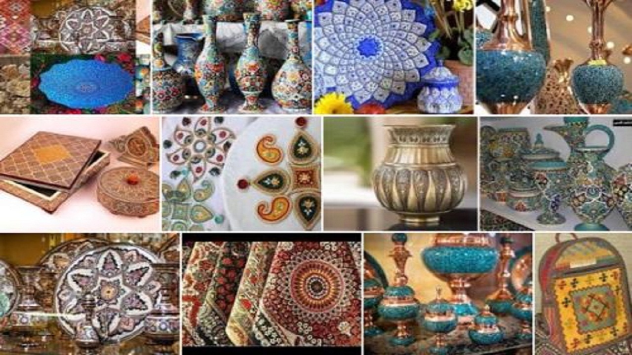 اشتغال ۹۰۳ همدانی در حوزه صنایع دستی