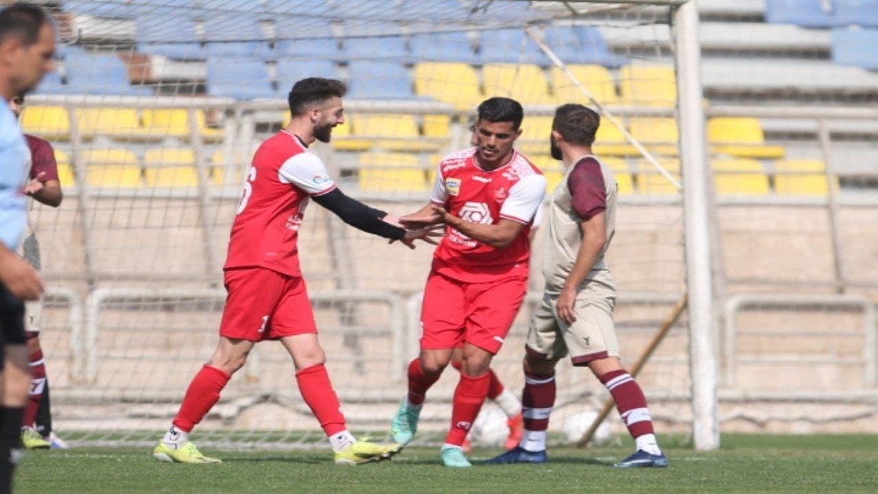 برتری پرسپولیس برابر نیروی زمینی در بازی تدارکاتی
