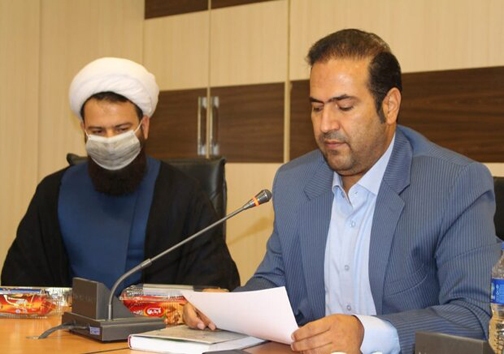 معارفه شهردار حاجی آباد در زرین دشت