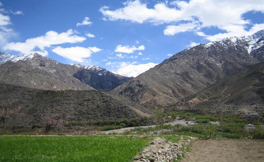 &rlm;پنجشیر یا سرزمین آبشاران + تصاویر
