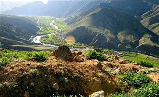&rlm;پنجشیر یا سرزمین آبشاران + تصاویر
