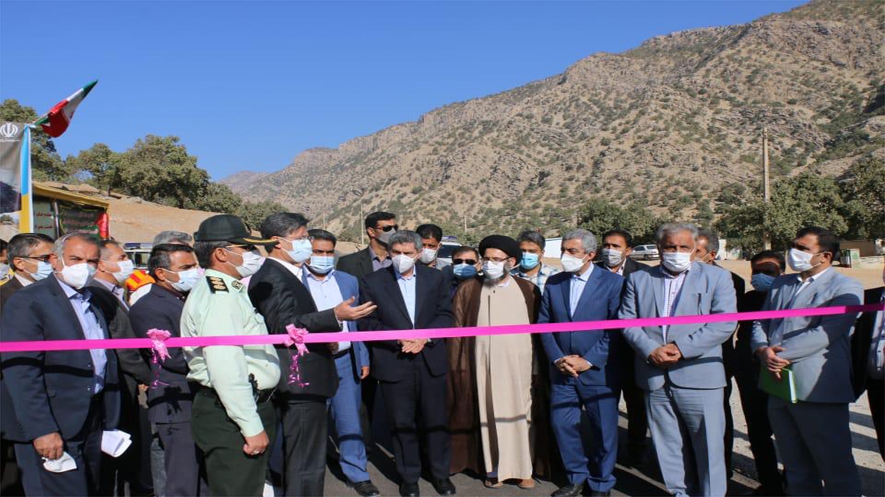بهره برداری از راه روستایی کناره - سالاری در شهرستان رستم