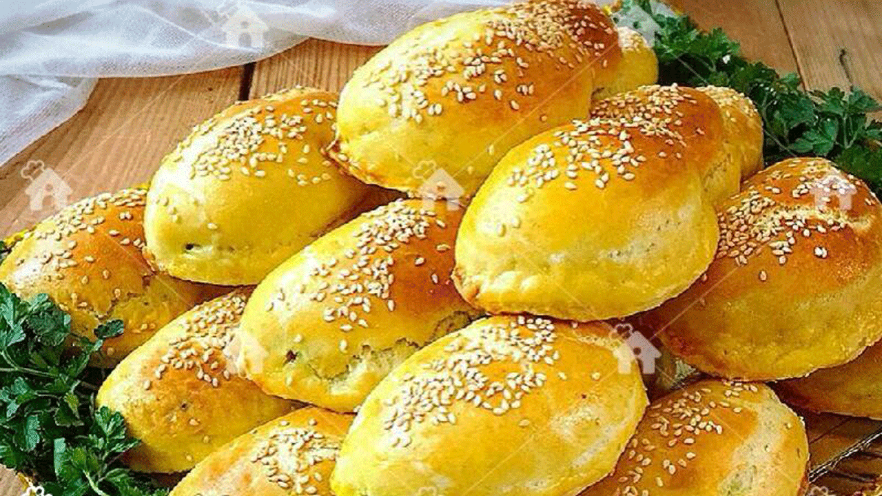 طرز تهیه پیراشکی با نان بریوش + فیلم