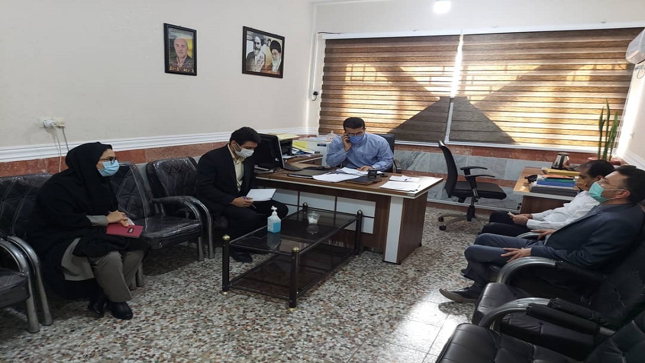 بررسی رعایت نکات بهداشتی در ادارات ایذه