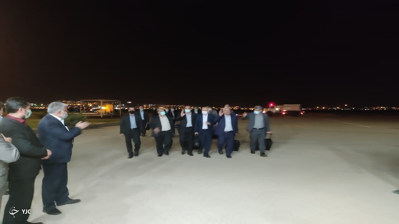ورود رئیس کمیسیون کشاورزی مجلس به فرودگاه شهرکرد