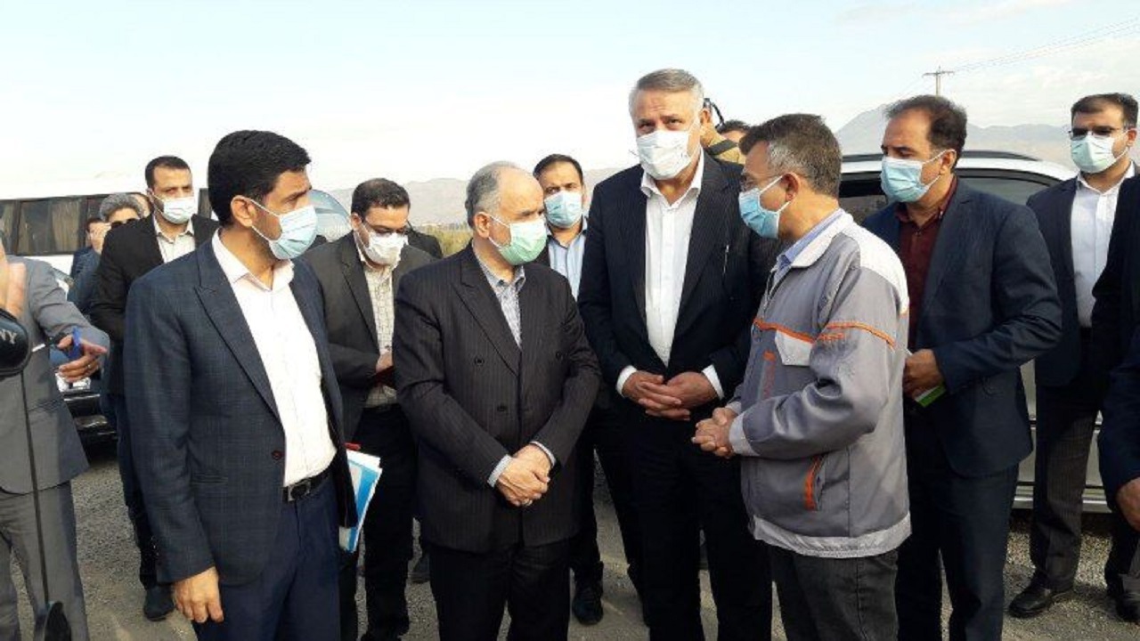 بازدید وزیر دادگستری از سیلوی ۱۰۰ هزار تنی گرمسار