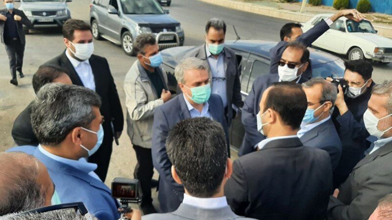 وزیر صنعت از روند ساخت کارخانه داروسازی شاهرود دیدن کرد