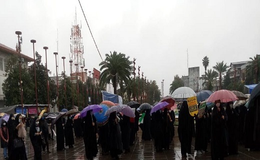 آغاز راهپیمایی ۱۳ آبان در گیلان