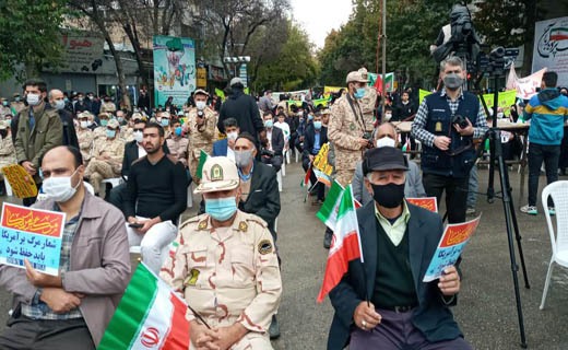 خلق حماسه&zwnj;ای دیگر در روز ۱۳ آبان خراسان شمالی+عکس