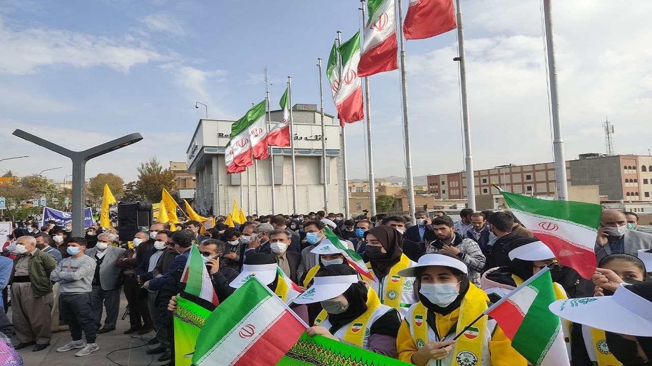 برگزاری مراسم یوم الله ۱۳ آبان در کردستان