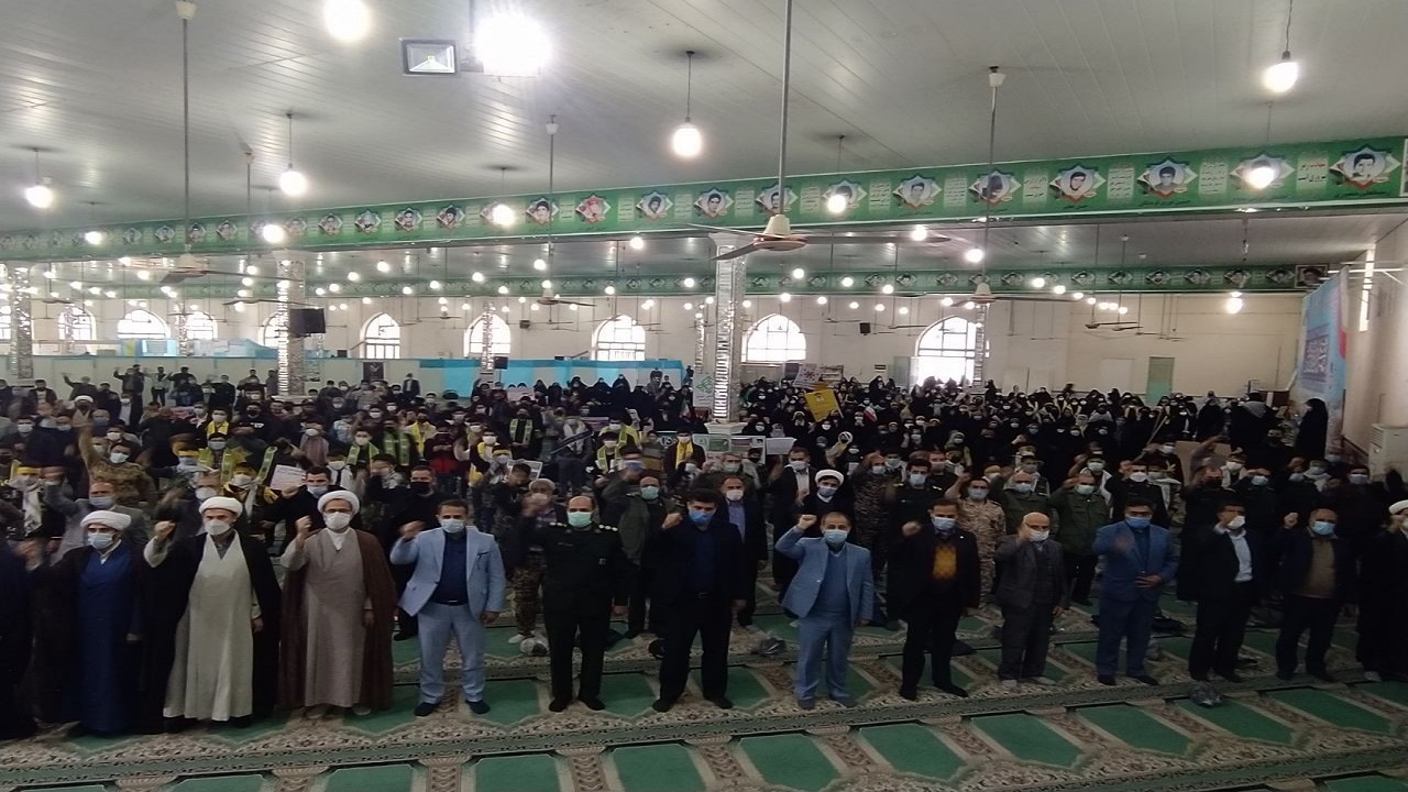 مراسم گرامیداشت یوم الله ۱۳ آبان در گلستان برگزار شد + فیلم و تصاویر