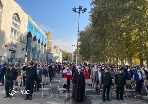 آغاز مراسم ۱۳ آبان در البرز