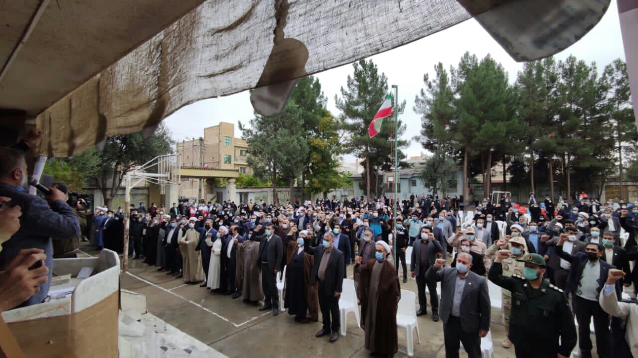 مراسم گرامیداشت یوم الله ۱۳ آبان در گلستان برگزار شد + فیلم و تصاویر