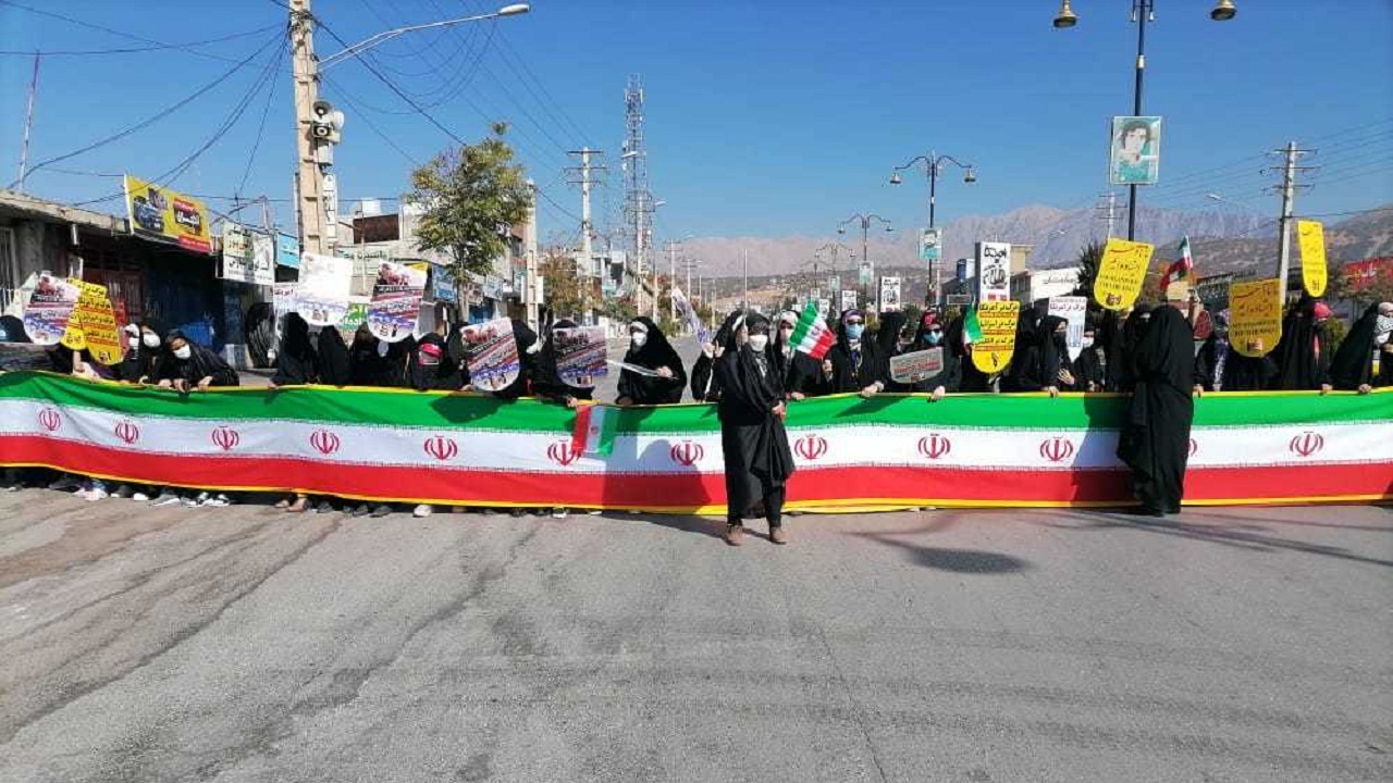 مراسم بزرگداشت ۱۳ آبان در کهگیلویه و بویراحمد برپا شد