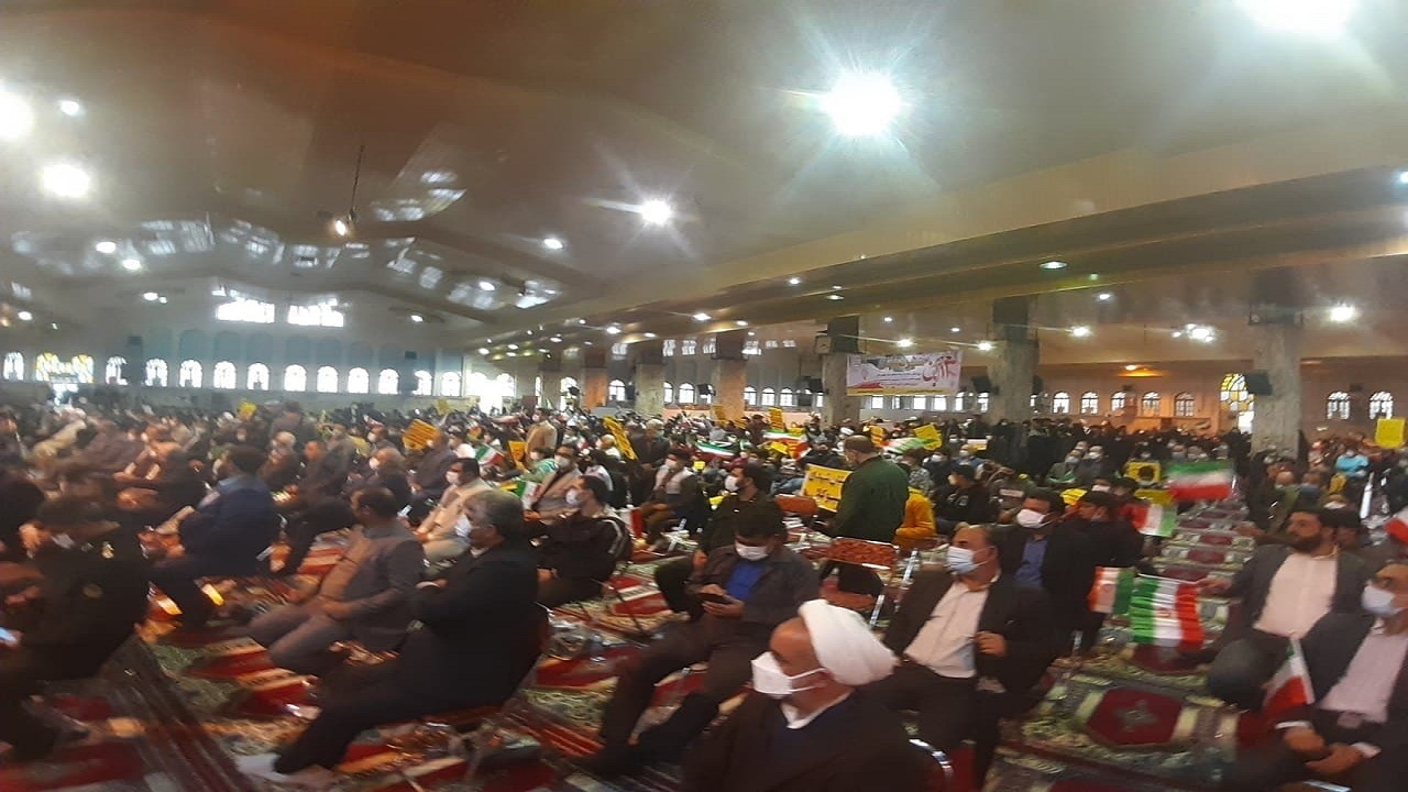 اجتماع باشکوه مردم مازندران در یوم‌الله ۱۳ آبان