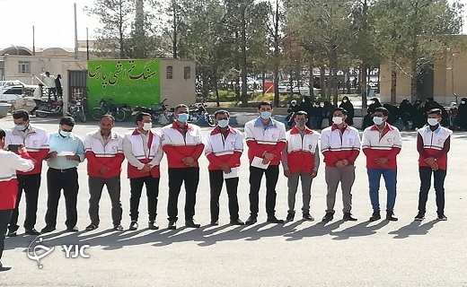 اجتماع بزرگ ۱۳ آبان در شهرستان خاتم+تصویر