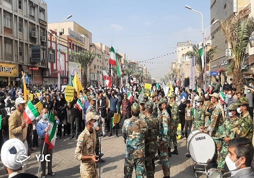 برگزاری اجتماع روز ۱۳ آبان در اهواز