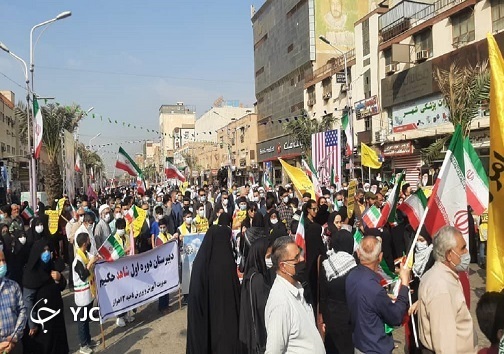 برگزاری اجتماع روز ۱۳ آبان در اهواز