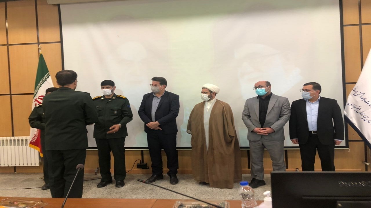 تکریم و معارفه مسئول بسیج جامعه پزشکی چهارمحال و بختیاری