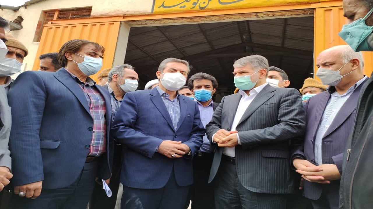 وزیر جهاد کشاورزی از واحد تولید خوراک دام عشایری مهدیشهر بازدید کرد