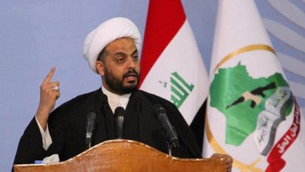 قیس الخزعلی: نتایج انتخابات پارلمانی مردود است/ اسناد تقلب را به دادگاه ارائه می‌دهیم