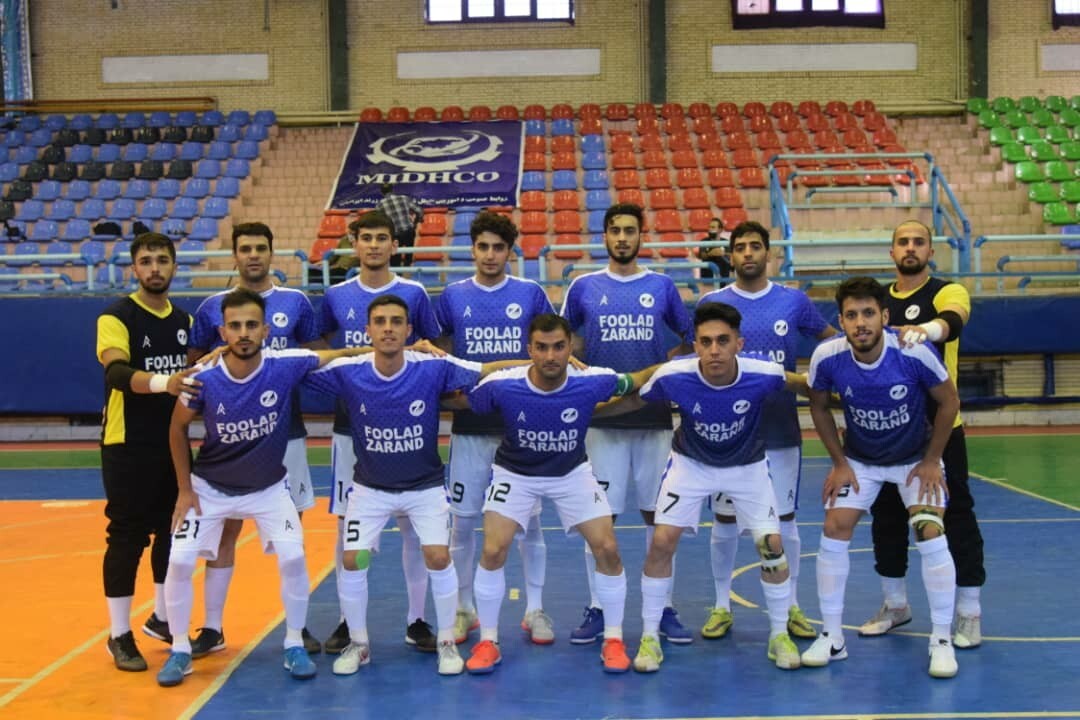 فوتسالیست‌های زرندی در خانه متوقف شدند