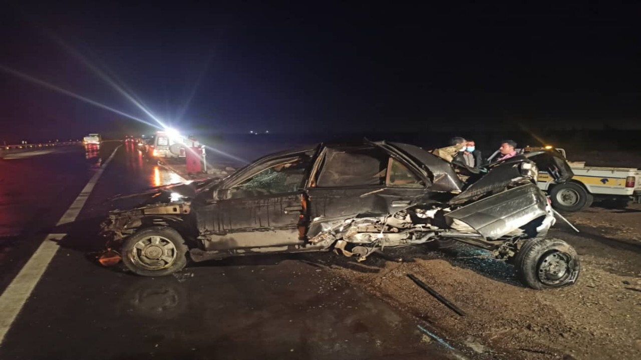 حادثه رانندگی در محور کاشان قم