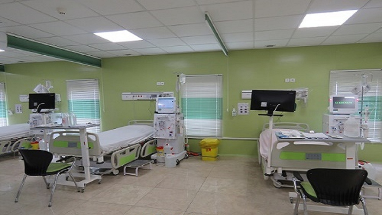 افزایش ۴۱ درصدی تخت‌های دیالیز استان در همه گیری کرونا