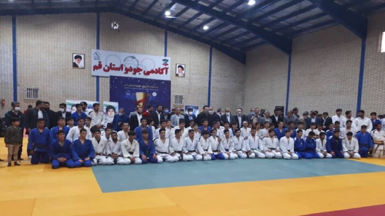مسابقات جودوی قهرمانی استان قم برگزار شد