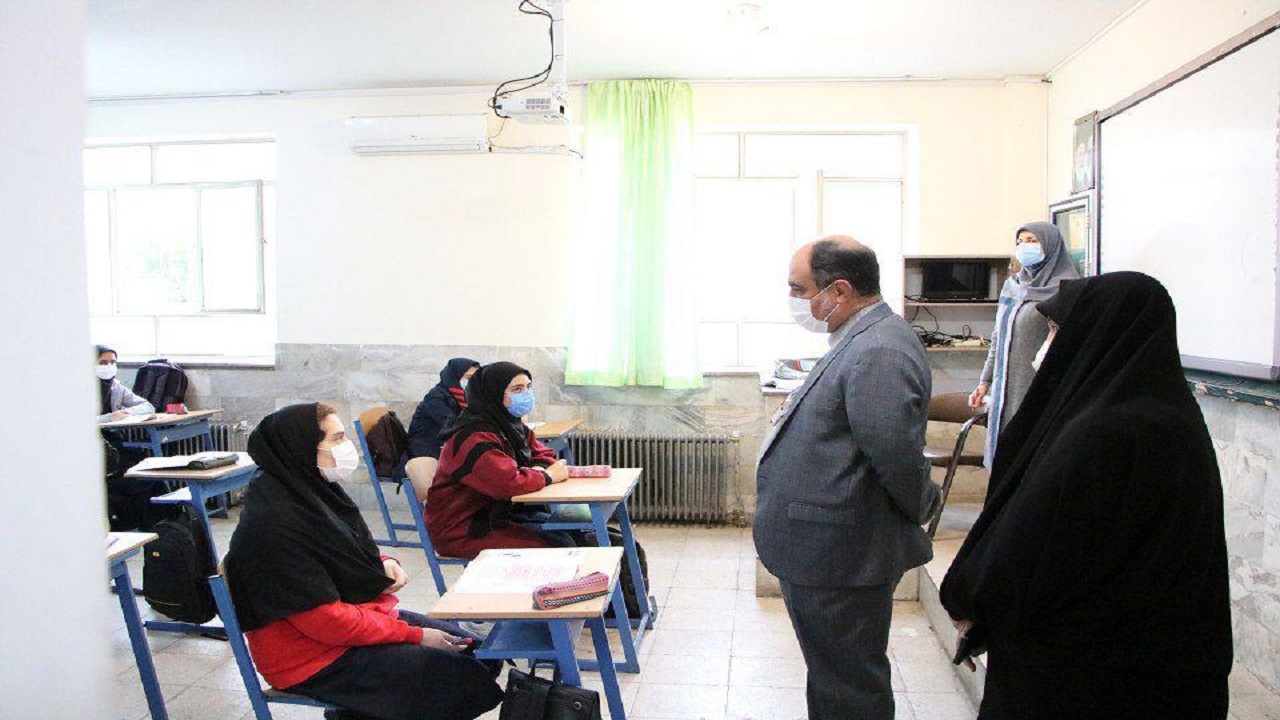 بازگشایی مدارس متوسطه دوم استان قزوین