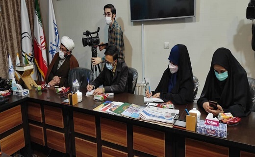 نشست خبری هشتمین جشنواره سراسری  هنر آسمانی