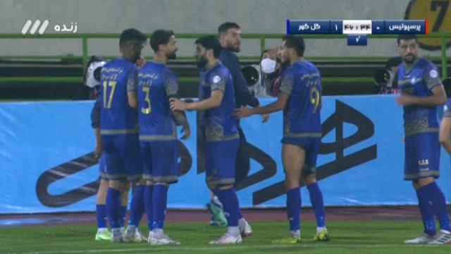 گل اول گل گهر به پرسپولیس + فیلم