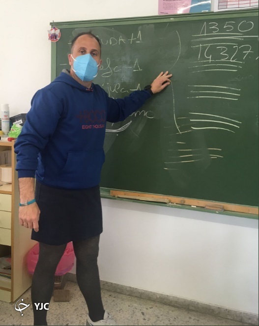 معلم دامن پوش