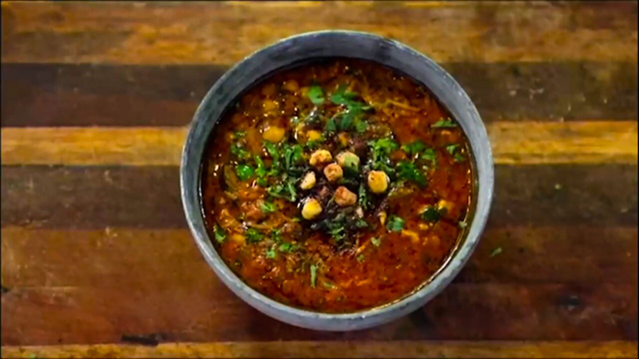 طرز تهیه سوپ حریره + فیلم